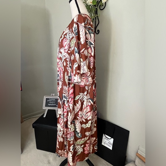 Leandra Pleated Midi Dress - NWT, size XL - Picture 10 of 14